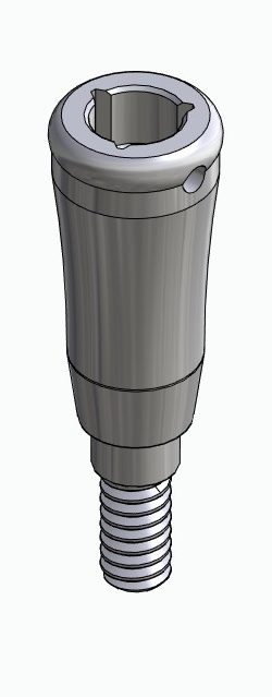 BIONIKA ND, Locator abutment, straight