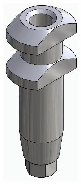 BIONIKA ND, Impression coping for open tray, uniform, positioned