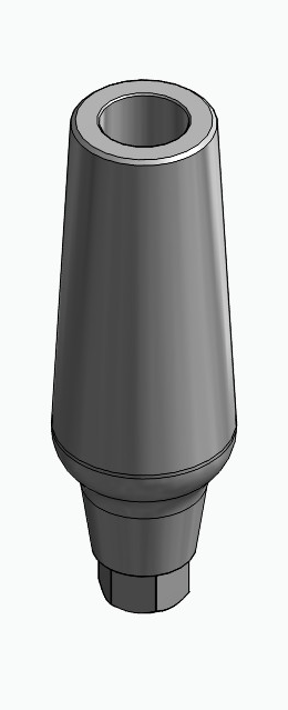 BIONIKA ND, Universal abutment, straight, positioned