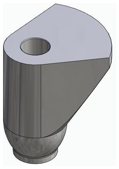 BIONIKA TLX, Delta abutment, positioned