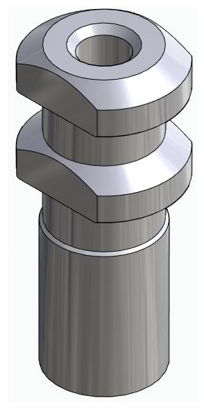 BIONIKA TLX, Impression coping for open tray, uniform, positioned