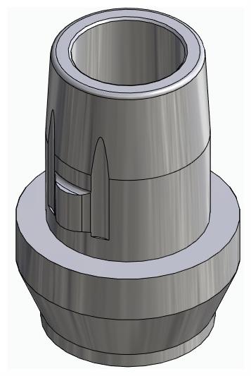 BIONIKA TLX, Titanium base, non-positioned