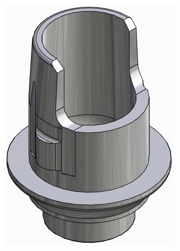 BIONIKA FR, Flexi base, implant level, non-positioned