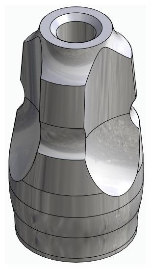 BIONIKA WL, Impression coping for closed tray, uniform, non-positioned