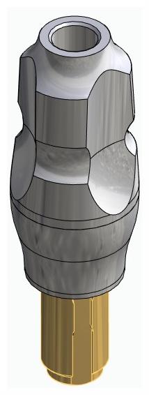 BIONIKA WL, Impression coping for closed tray, uniform, positioned