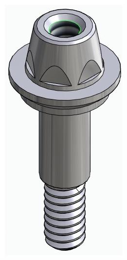 BIONIKA WL, Multi-unit abutment, straight, screwable, narrow, LT2.7