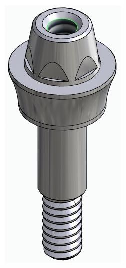 BIONIKA WL, Multi-unit abutment, straight, screwable, narrow, LT2.7