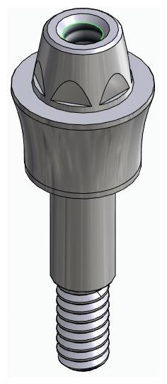 BIONIKA WL, Multi-unit abutment, straight, screwable, narrow, LT2.7