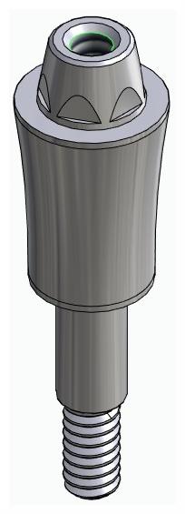 BIONIKA WL, Multi-unit abutment, straight, screwable, narrow, LT2.7