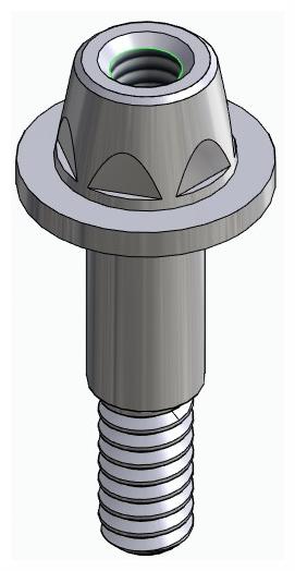 BIONIKA WL, Multi-unit abutment, straight, screwable, narrow, LT2.7