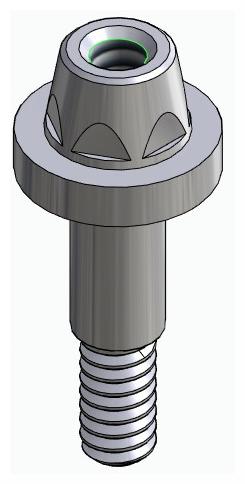 BIONIKA WL, Multi-unit abutment, straight, screwable, narrow, LT2.7