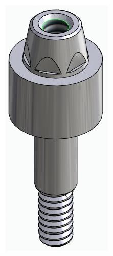 BIONIKA WL, Multi-unit abutment, straight, screwable, narrow, LT2.7