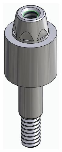 BIONIKA WL, Multi-unit abutment, straight, screwable, narrow, LT2.7