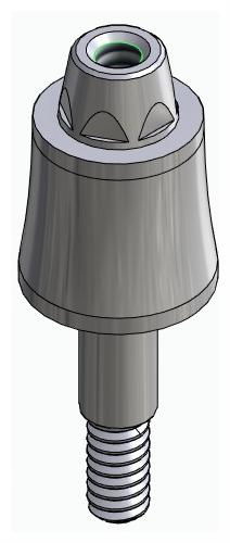 BIONIKA WL, Multi-unit abutment, straight, screwable, narrow, LT2.7
