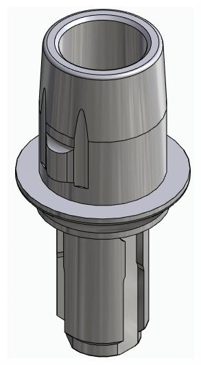 BIONIKA WL, Titanium base, positioned