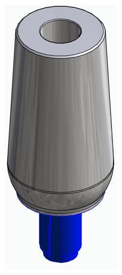 BIONIKA WL, Universal abutment, straight, positioned