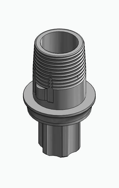 BIONIKA BB, Titanium base, positioned