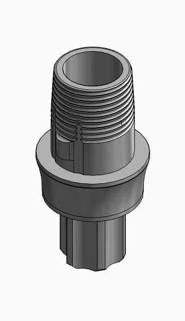 BIONIKA BB, Titanium base, positioned