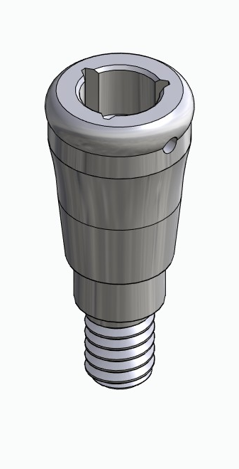 BIONIKA C1, Locator abutment, straight