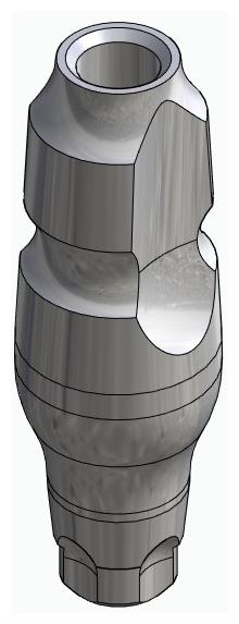 BIONIKA C1, Impression coping for closed tray, uniform, positioned