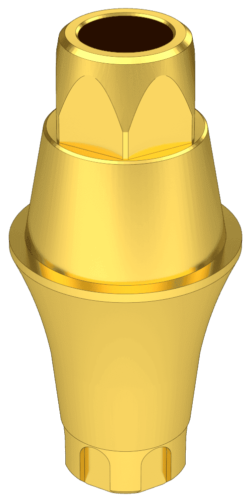 UNIFORM MIS® C1® (C1) Compatible, Multi-unit abutment, straight, screw retained, SR