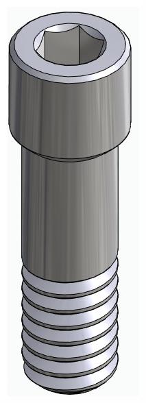 BIONIKA CORTICON, Abutment screw, surgical
