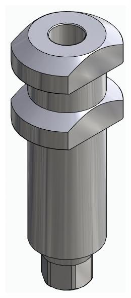 BIONIKA CORTICON, Impression coping for open tray, uniform, positioned