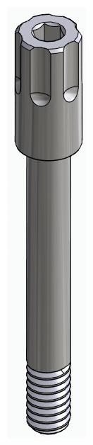 BIONIKA CORTICON, Impression coping screw, open tray, short