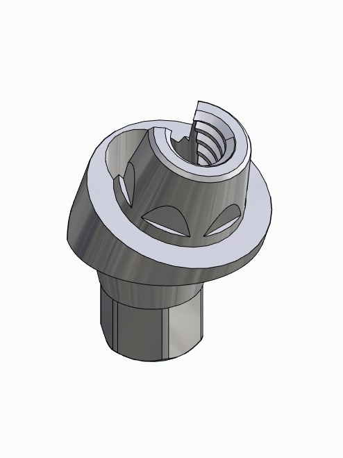 BIONIKA CORTICON, Multi-unit abutment, angled, positioned, narrow, LT2.7, type-A
