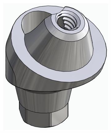 BIONIKA CORTICON, Multi-unit abutment, angled, positioned, wide, LT2, type-A