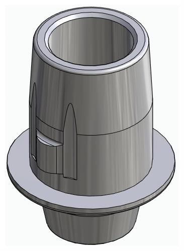 BIONIKA CORTICON, Titanium base, non-positioned