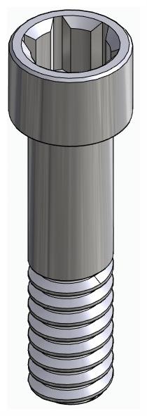 BIONIKA ACTIVAL, Abutment screw for angled multi-unit abutment