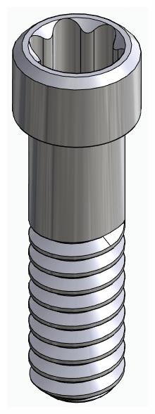 BIONIKA ACTIVAL, Abutment screw for angled multi-unit abutment