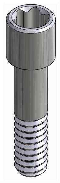 BIONIKA ACTIVAL, Abutment screw, surgical