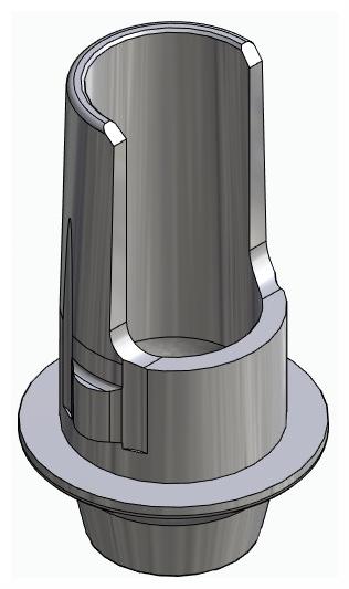 BIONIKA ACTIVAL, Flexi base, implant level, non-positioned