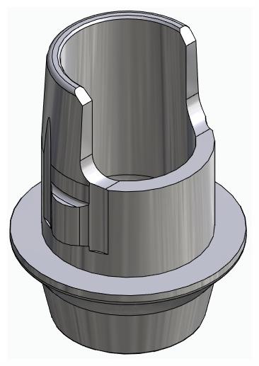 BIONIKA ACTIVAL, Flexi base, implant level, non-positioned