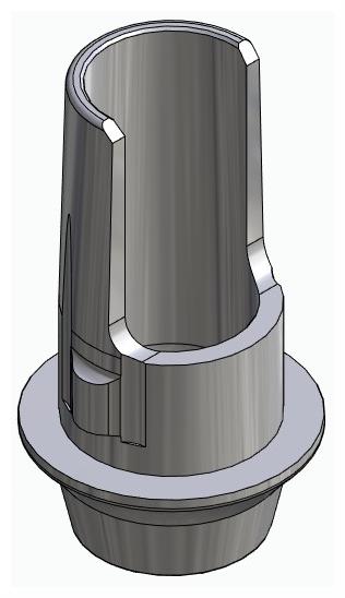 BIONIKA ACTIVAL, Flexi base, implant level, non-positioned