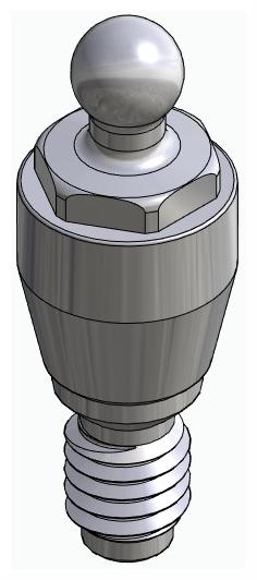 BIONIKA ACTIVAL, Ball abutment, OC, micro