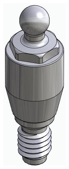 BIONIKA ACTIVAL, Ball abutment, OC, micro