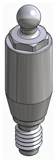 BIONIKA ACTIVAL, Ball abutment, OC, micro