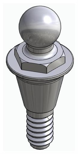 BIONIKA ACTIVAL, Ball abutment, OC, normal