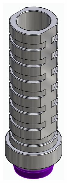 BIONIKA ACTIVAL, Temporary abutment, implant level, non-positioned