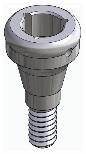 BIONIKA ACTIVAL, Locator abutment, straight