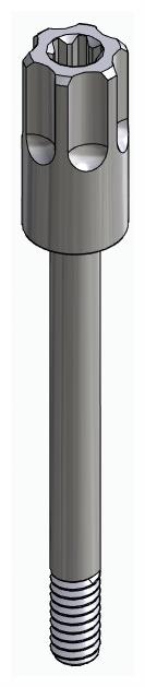 BIONIKA ACTIVAL, Impression coping screw, open tray, short