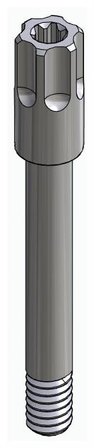 BIONIKA ACTIVAL, Impression coping screw, open tray, short