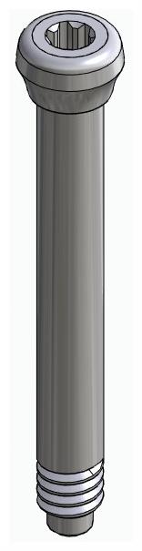 BIONIKA ACTIVAL, Impression coping screw, closed tray, short