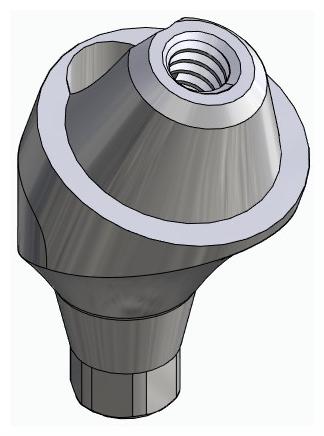 BIONIKA ACTIVAL, Multi-unit abutment, angled, positioned, wide, LT2, type-A