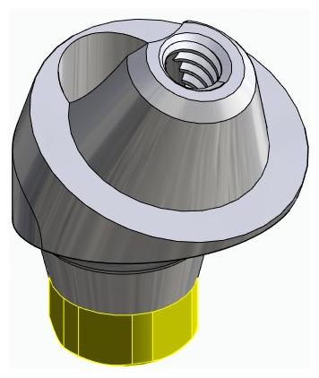 BIONIKA ACTIVAL, Multi-unit abutment, angled, positioned, wide, LT2, type-A