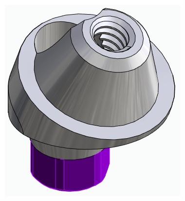 BIONIKA ACTIVAL, Multi-unit abutment, angled, positioned, wide, LT2, type-B