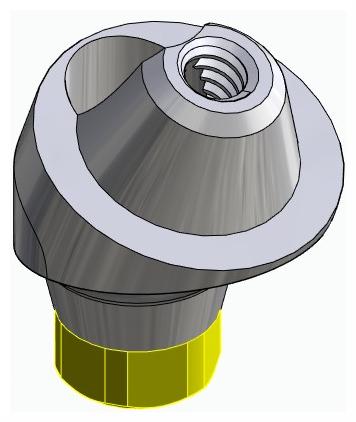 BIONIKA ACTIVAL, Multi-unit abutment, angled, positioned, wide, LT2, type-B